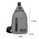 thumbnail image 3 of 1 Pcs Small Sling Bag, Crossbody Chest Shoulder Water Resistant, Sling Purse Travel Bag For Men Women Boys With Earphone Hole, 3 of 7