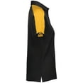 thumbnail image 2 of Augusta Sportswear B98134084 Womens Two-Tone Vital Polo T-Shirt, Black & Gold - Medium, 2 of 5