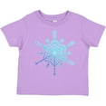 thumbnail image 3 of Inktastic Christmas Blue Ice Snowflake Boys or Girls Toddler T-Shirt, 3 of 5