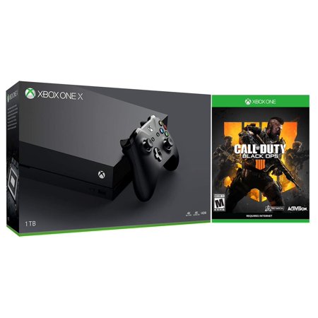 Xbox One X 4k Hdr Enhanced Cod Bo 4 Bundle Call Of Duty Black Ops 4