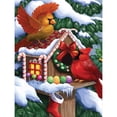 thumbnail image 1 of Cuadros Decorativos 5D DIY diamante pintura Navidad nido completo taladro Rhinestone mosaico arte imagen Likrtyny embutido en tela, 1 of 9