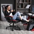 thumbnail image 4 of LEMBERI Video Game Chairs with footrest,Gamer Chair for Adults,Big and Tall Chair, 400lb Capacity,Gaming Chairs for Teens,Racing Style Computer Chair with Headrest and Lumbar Support, 4 of 4