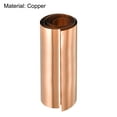 thumbnail image 3 of Copper Sheet Roll, Metal Foil Plate 1000mm x 150mm x 0.2mm, 1 Pack, 3 of 5