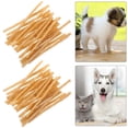 thumbnail image 4 of 40 Uds. Palos para Masticar Molares para Seguridad para Limpieza Dientes Piel Vaca para Cachorros, 4 of 8