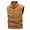 Brown, variant on cocolona Mens Sleeveless Zipper Jacket Tops Outdoor Hiking Photographer Fishing Vest with Pocket