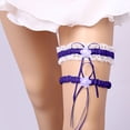 thumbnail image 5 of Bridal Throw Lace Garter For Bachelorette Party Weddings Women Elastic Leg Ring, 5 of 5