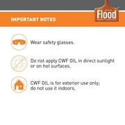 Flood 5 Gallons Honey Gold Transparent CWF-UV Exterior Wood Stain