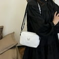 thumbnail image 1 of Bolso de hombro de poliéster, organizador y de almacenamiento, bolso informal de moda, bolso de hombro para mujer, bolso de mano, bolso de mensajero, billetera, artículos esenciales para dormitorio, d, 1 of 9