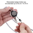 thumbnail image 3 of ID Carte Cordon Sangle Bling Paillettes Rétractable Collier Badge Bobine Sangle de Cou, 3 of 9