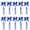 4, variant on Pack of 10 Cheer Bows Keychains Bowknot Ribbon Rings for Teen Colorful Keychain Cheerleader Accessories
