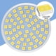 thumbnail image 4 of Bombillas LED E27 para iluminación interior, bombillas MR16 GU10 de 220V/110V, 3 temperaturas de Color diferentes para ahorro de energía, 27, 54, 72, para el hogar, 2 piezas, 4 of 4
