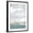 Black Frame, variant on Art.com Seafoam Vista II Art Print by June Vess, 12" x 16"