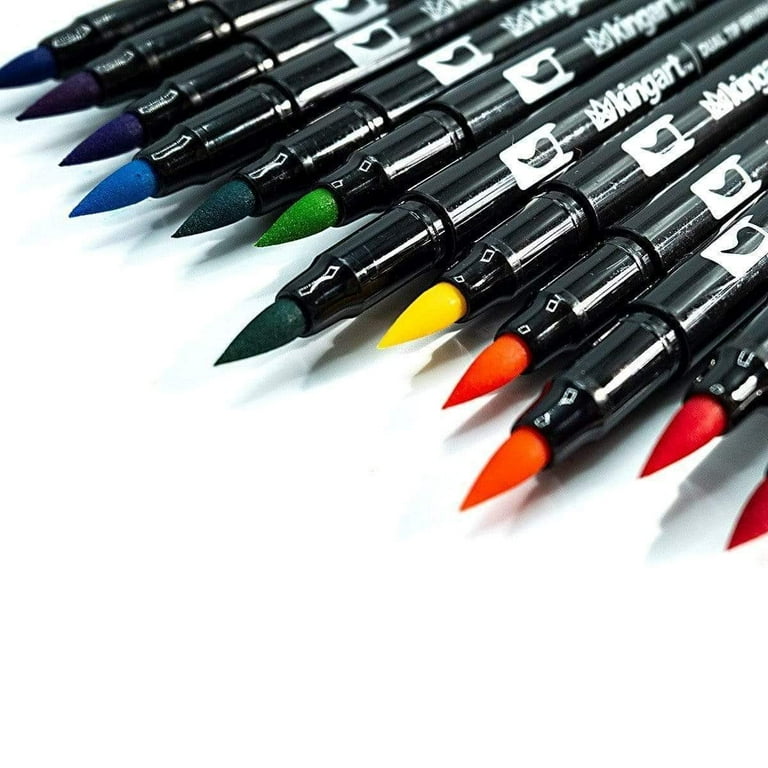 Pens studio. Brush Pen Art. Brush Pen 24 unique Colors. Metallic Brush Pen x-Pro. Creative Pen.