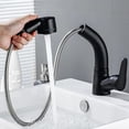 thumbnail image 3 of 2-Speed Adjustable Shampoo Bed Shower Head Hair Salon Shower Head Side Switch, 3 of 10