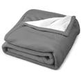 thumbnail image 3 of Custom Blanket with Photo Personalized Customized Picture Name Text Logo Blankets Birthday Anniversary Wedding Memorial Gifts for Dad Mom, Grey, 28"x36" Blankets, 3 of 5