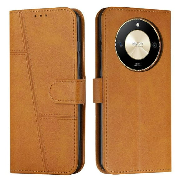 Funda Flip para FOXDOCK Honor MaGic 6 Lite – Carcasa delgada y resistente a impactos con soporte para uso diario y profesional