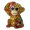 Monkey, variant on Cute Resin Squirrel LED Desk Night Light USB Plug Separate Control Switch Handmade Animal Statue Lamp Living Room Decor (Squirrel)