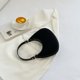 thumbnail image 3 of Bolsa de axila para mujer Bolsa de mano de media luna con cremallera para dama (negro) Tmvgtek Para Estrenar, 3 of 9
