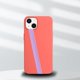 thumbnail image 2 of Correa de silicona elástica para sujetar el teléfono - Adhesivo seguro y sin marcas, evita caídas - Compatible con la mayoría de los teléfonos móviles - Negro, rojo, rosa, verde menta, morado, 2 of 5