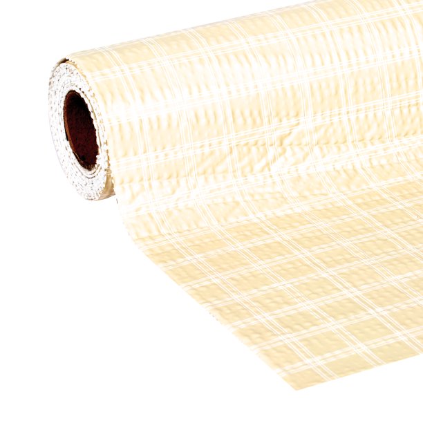 Duck NonAdhesive Smooth Top 20 in. x 6 ft. Shelf Liner, Plaid