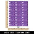 thumbnail image 2 of Not at This Address Letter Mail Sticker Set - Purple - Gloss Finish - 1.75" Medium, 2 of 7