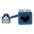 thumbnail image 4 of Tripp Lite Cisco Console Rollover Cable Adapter (M/F) - RJ45 to RJ45, Blue, 5 in. - Serial adapter - RJ-45 (M) to RJ-45 (F) - 42 ft - CAT 5e/6 - molded - blue, 4 of 6