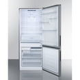 thumbnail image 3 of Summit Ffbf279bi 28" Wide 14.8 Cu. Ft. Full Size Refrigerator - Stainless Steel, 3 of 5