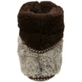 Dearfoams Women's Faux Fur Foldown Boot Slippers
