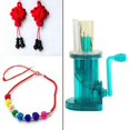 thumbnail image 3 of DIY Home Hand Cranked Operated Rope Braiding Machine Automatic Crochet Knitter Knitting Bracelet Weave Tools Sewing Supplies, 3 of 6