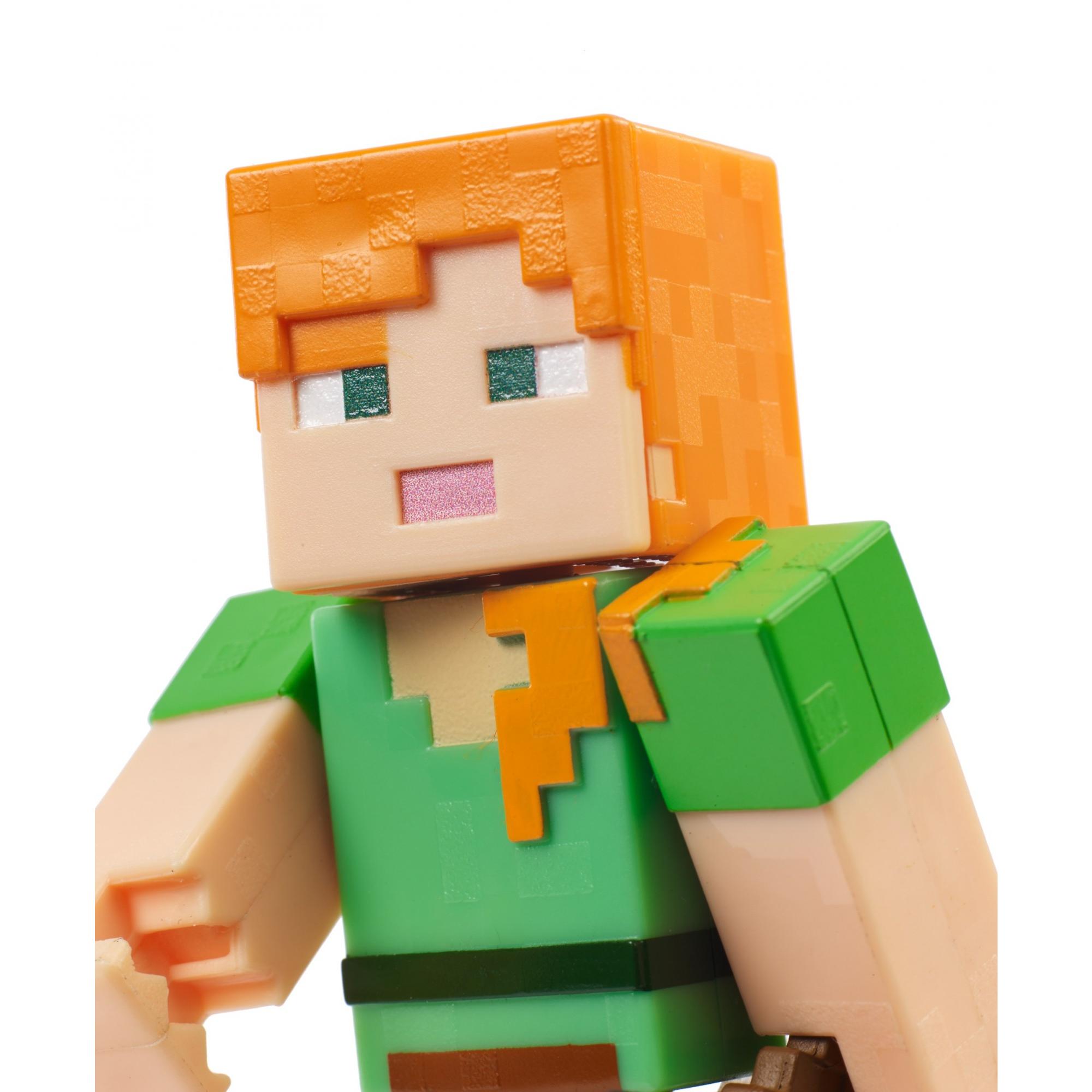 Minecraft Comic Maker Alex Action Figure with 2 Faces - image 5 of 8