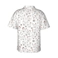 thumbnail image 3 of Goofa Funny Chicken Hawaiian Shirt for Men, Unisex Summer Beach Casual Short Sleeve Button Down Shirts,Aloha Tropical Floral print shirt-Large, 3 of 9
