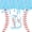 Light Blue B, variant on Manfei Cute Baseball Twin Fitted Sheet, Cartoon Personalized Initial ABedding, Light Blue A 2pcs, 1 Fitted Sheet and 1 Pillowcase