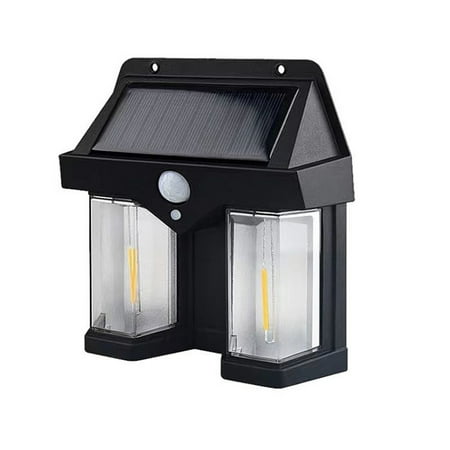 

Clearance! Zauma Garden Lamps Solar Warm Light Outdoor Induction Wall Light Motion Sensor LED Solar Fence Lights Outdoor IP65 Water Proofing Solar Wall Lamps For Backyard Garden Garage Fence Patio