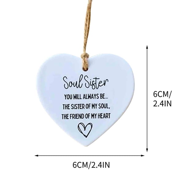 Birdeem Do Not Forget the Changes You Have Made Acrylic Pendant Valentine Is Day Car Decoration