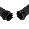thumbnail image 2 of Tebru Black 1" Motorcycle Handle Bar Hand Grips For Cruiser Chopper, 2 of 8
