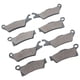 thumbnail image 1 of 4 pares de pastillas de freno delanteras traseras para motocicleta, discos de freno semimetálicos para Can AM 500 800R 1000 Std Ef, piezas de fricción Baoblaze Pastillas de freno de motocicleta, 1 of 8