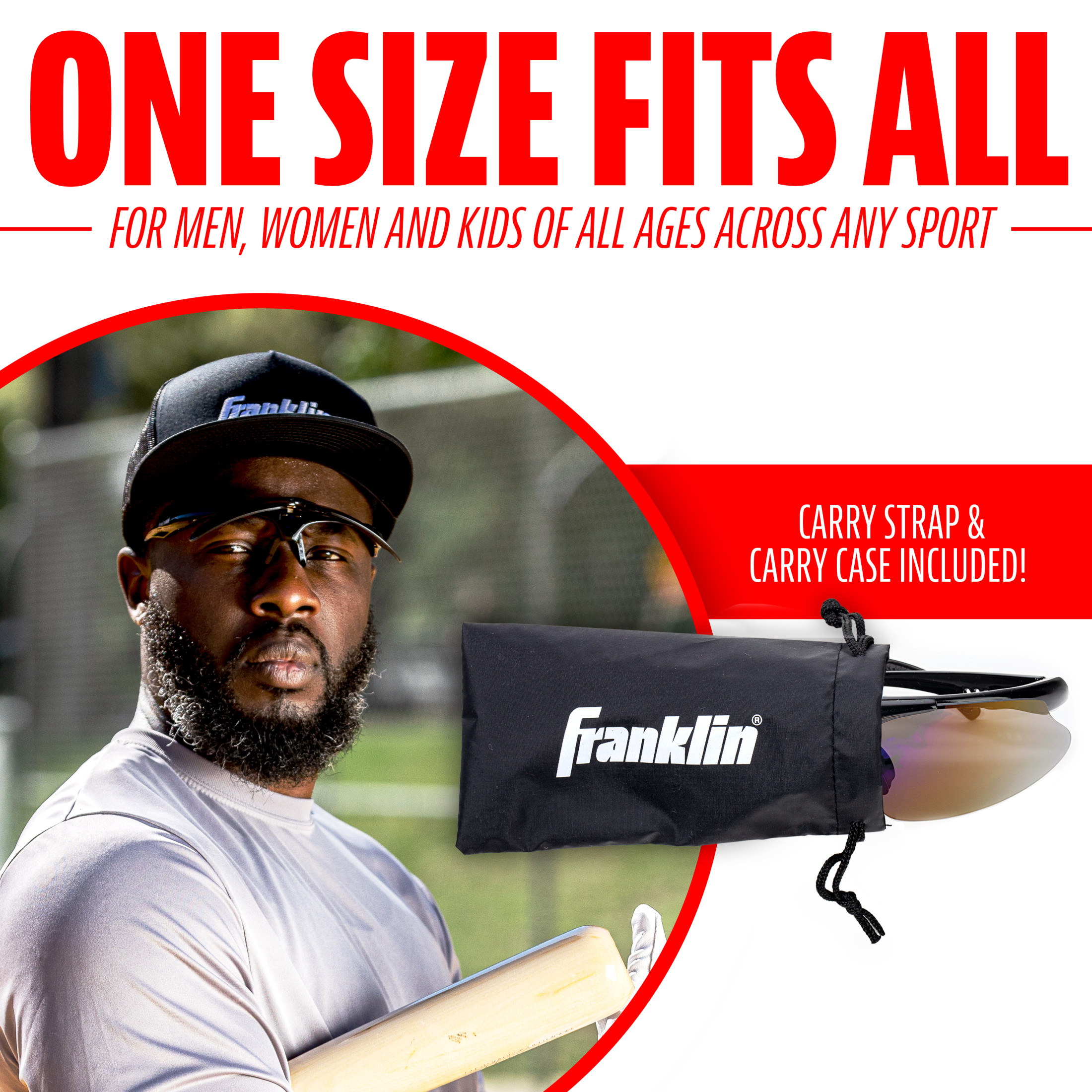 Franklin Sports Flip-Up Baseball Sunglasses, Youth & Adult photo 6