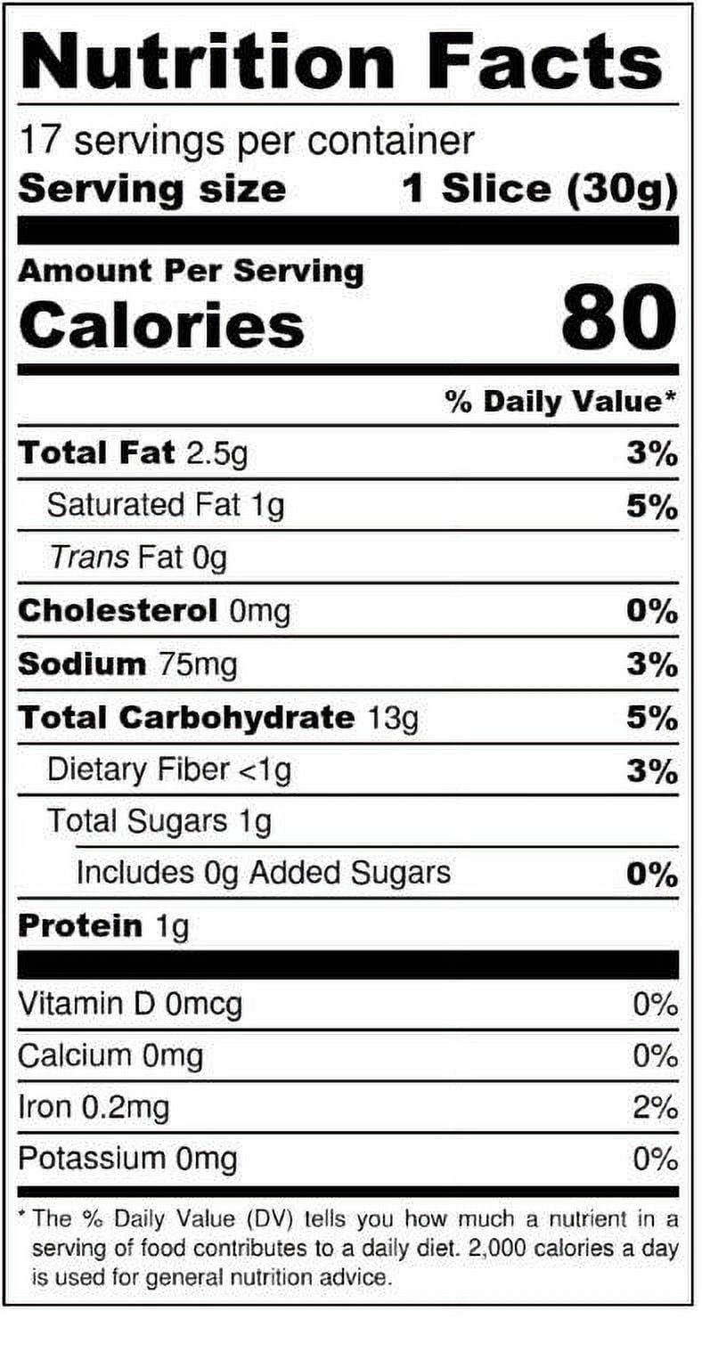 Katz Gluten Free Egg Free Bread |Gluten Free, Dairy Free, Nut Free, Eggs Free, Soy Free, Kosher | (1 Pack, 18.0 Ounce Each)