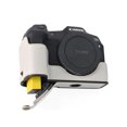 thumbnail image 3 of GadgetCom Camera Half Case Compatible with Canon EOS R8 , Anti-Slip PU Leather Shell Protective Cover With Strap, 3 of 3