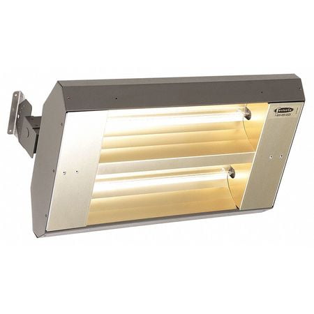 FOSTORIA 222-60-TH-208V Electric Infrared Heater, Ceiling, Suspended,