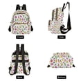 thumbnail image 4 of FORMRS Mini Backpack Purse for Women Travel Daypack Casual Shoulder Bag, Various Vegetables Pattern, 4 of 7