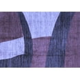 thumbnail image 1 of Ahgly Company Machine Washable Indoor Rectangle Abstract Blue Modern Area Rugs, 7' x 9', 1 of 4
