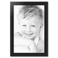thumbnail image 2 of ArtToFrames 24" x 37" Majestic Black Picture Frame, 24x37 inch Black Wood Poster Frame (WOM-5120), 2 of 7