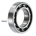 thumbnail image 3 of Uxcell Roulements à Billes à Gorge Profon C3 Type Ouvert Acier au Chrome 35x62x14 mm, 3 of 4