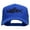 Royal, variant on Black Shark Embroidered Solid Cotton Prostyle Twill Mesh Cap - White OSFM
