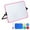 Pink, variant on JZROCKER Magnetic Small Whiteboard, Mini A3 Whiteboard 42x30cm Double-Sided Whiteboard