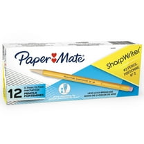 Paper Mate SharpWriter Mechanical Pencils, 0.7mm, HB #2, Yellow, 12 Count