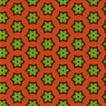 thumbnail image 1 of Ahgly Company Indoor Square Patterned Dark Yellow Green Area Rugs, 7' Square, 1 of 6