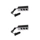 thumbnail image 2 of Speravity Divisor de encendedor de cigarrillos para coche de 1 a 3 enchufes con adaptador de USB DC 12-24V adaptador de corriente para coche Como se muestra 2piezas, 2 of 6