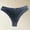 #5Black, variant on Women's Everyday Sexy Satin Lace Thong Panties, Low Waist Rhinestone Heart Decor No Show Stretchy Cheeky Underwear